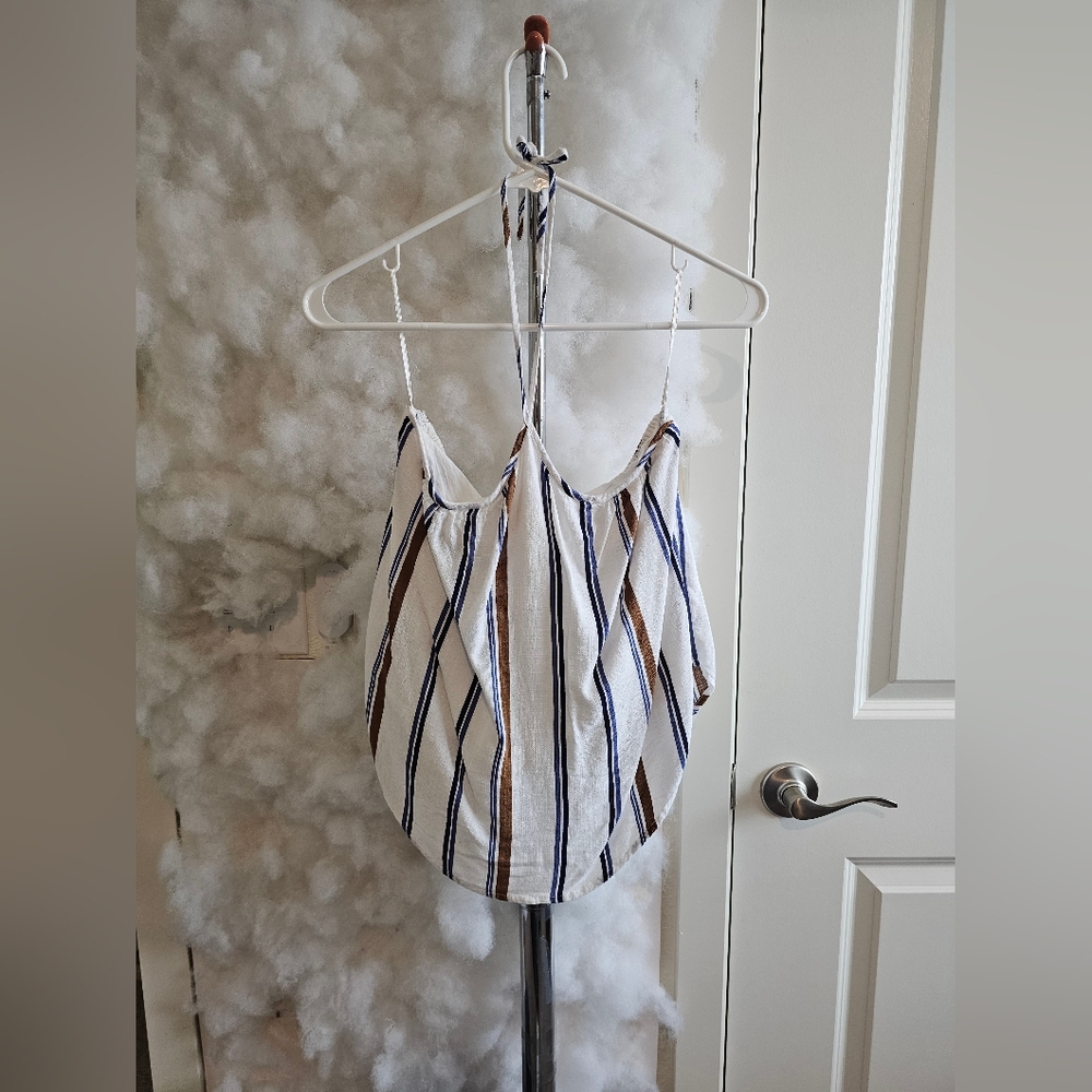 O'Neill Striped Halter Top